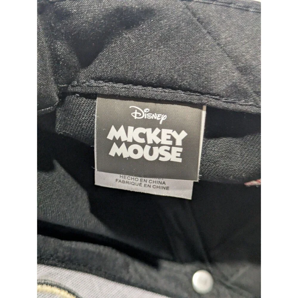 Disney Mickey Mouse 3D Ears Hat Youth Red Black Baseball Cap